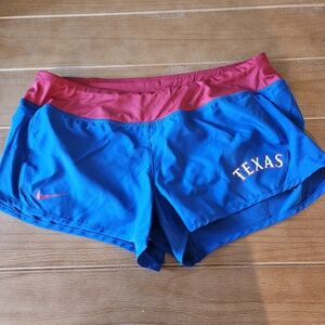Texas Rangers Nike Women's Dri-Fit  Performance Shorts Size Large